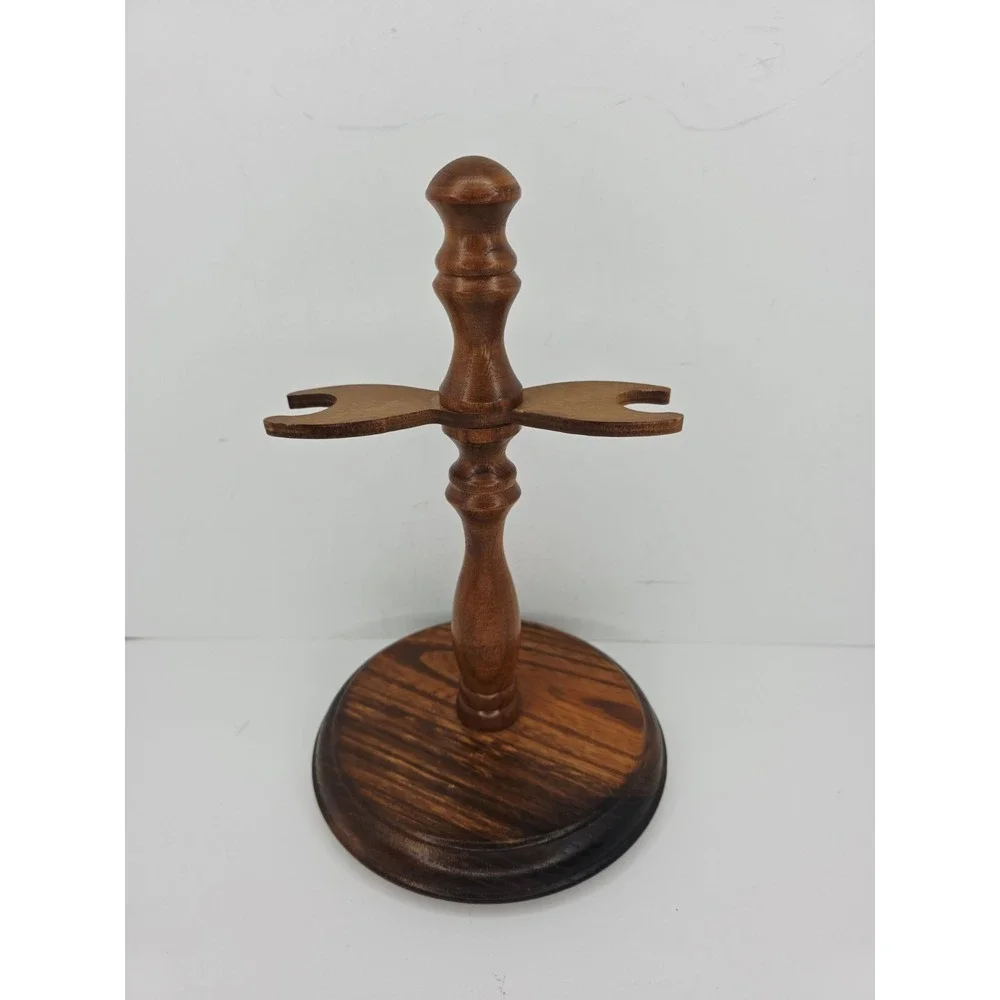 Vintage 1968 Styson Wood Stand For Vinegar And Oil‎ Bottles **Stand Only**